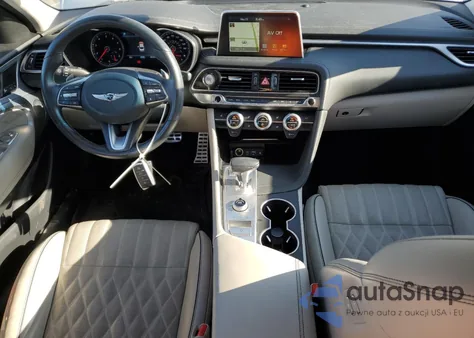 2020 Genesis G70 Prestige из США, поврежденный, VIN KMTG34LE1LU050912